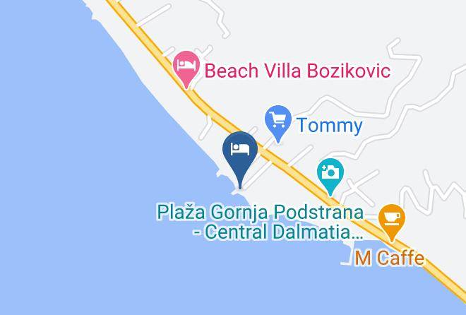 Podstrana - Beach St Martin Maps