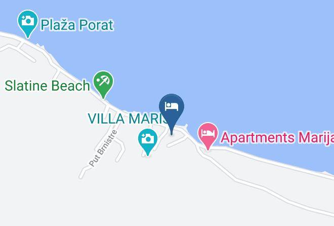 Split - Beach Staraci Maps