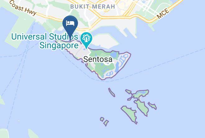 Sentosa - Resorts World Sentosa Beach Villas Maps