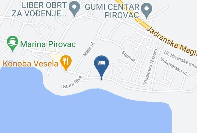 Pirovac - Beach Vrilo Maps