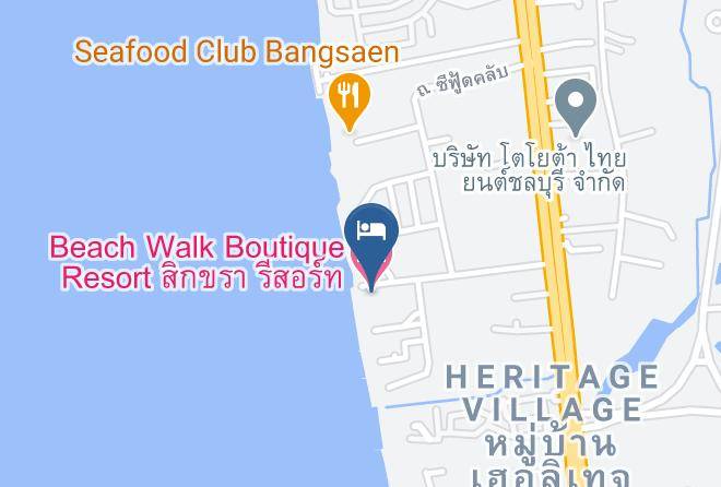 Beach Walk Boutique Resort Map