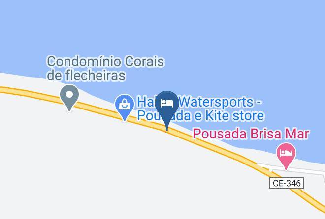 Trairi - Beach Wind Hotel Maps