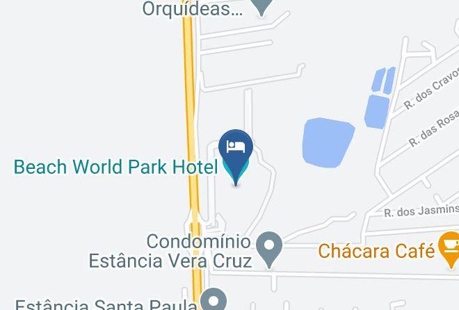 Sao Jose Do Rio Preto - Beach World Park Hotel Maps