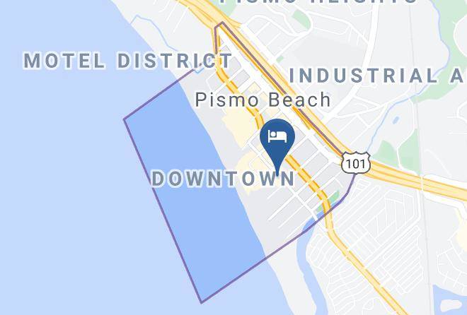 San Luis Obispo - Beachcomber Inn Maps