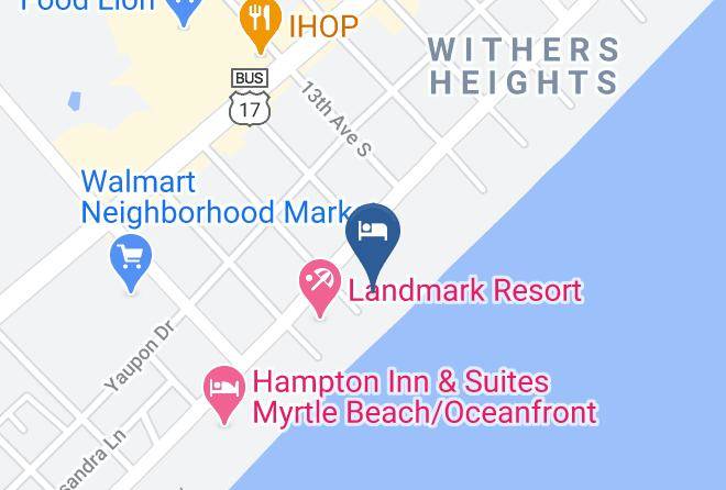 Beachcomber Inn & Suites Map
