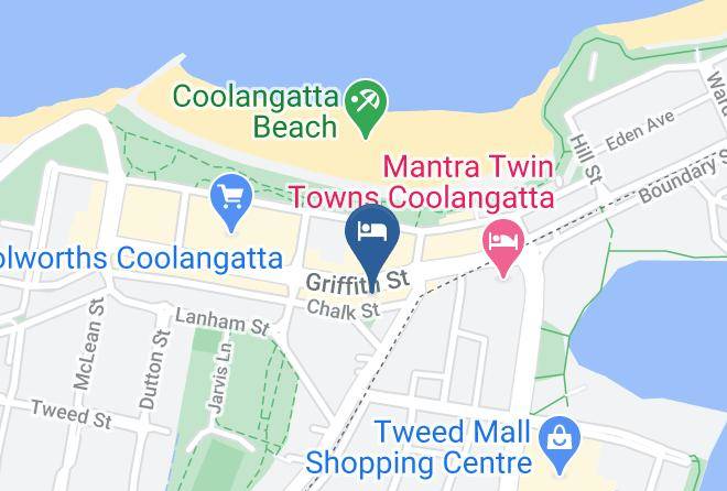 Gold Coast - Beachcomber International Resort Maps