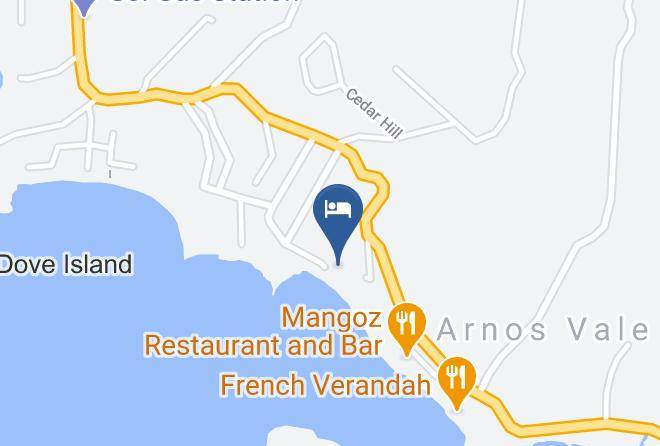 Beachcombers Hotel Map