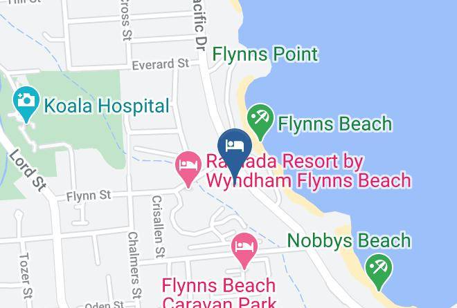 Port Macquarie Hastings - Beaches Holiday Resort Maps
