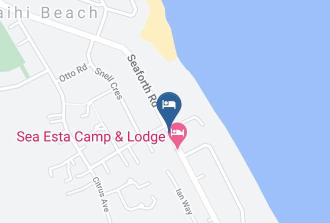 Western Bay Of Plenty - Beaches Motel Waihi Beach Maps