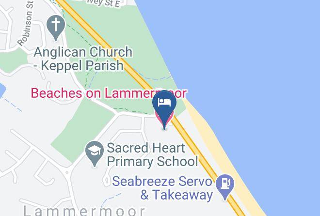 Beaches On Lammermoor Map