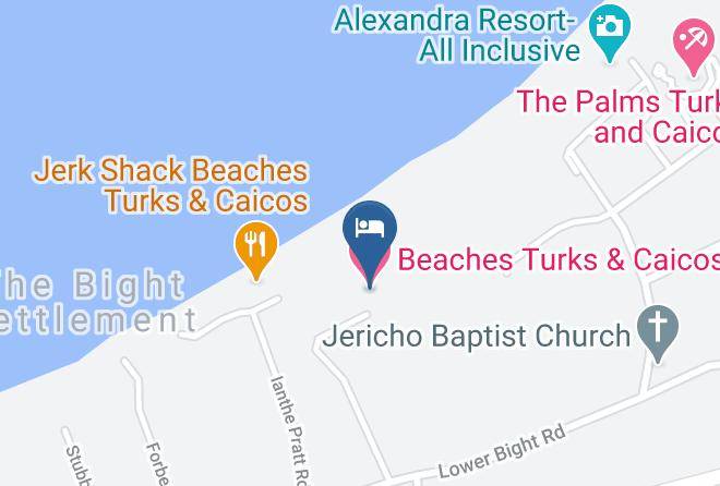Providenciales - Beaches Turks & Caicos Maps