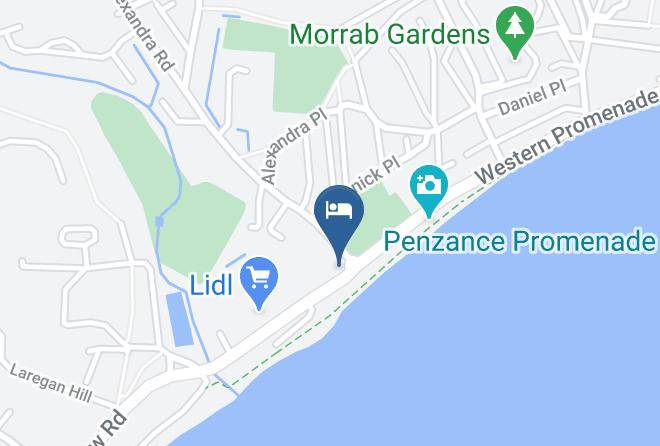 Cornwall - Beachfield Hotel Maps