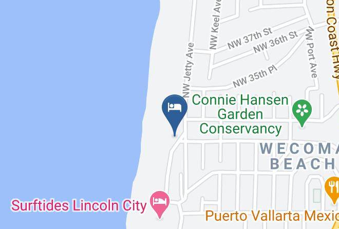 Lincoln - Beachfront Garden Inn Maps