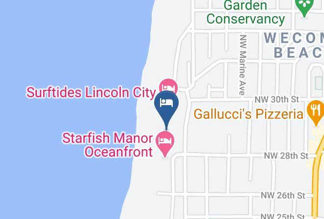 Lincoln - Beachfront Manor Hotel Maps