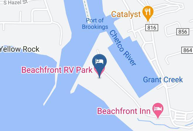 Curry - Beachfront Rv Park Maps