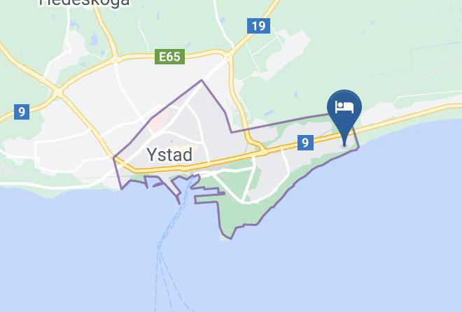 Ystad - Beachhouse Bed & Breakfast Ab Maps