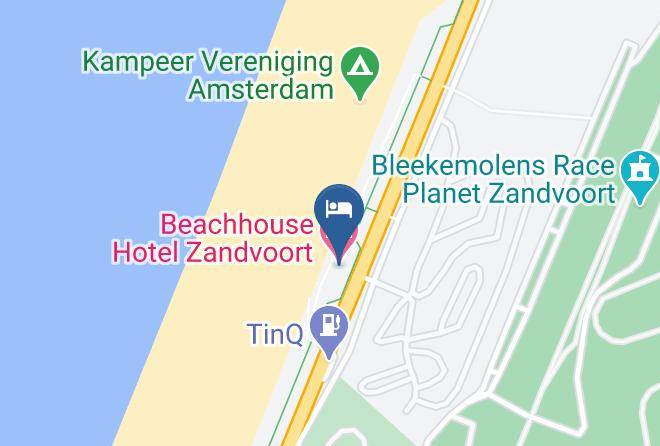 Zandvoort - Beachhouse Hotel Zandvoort Maps