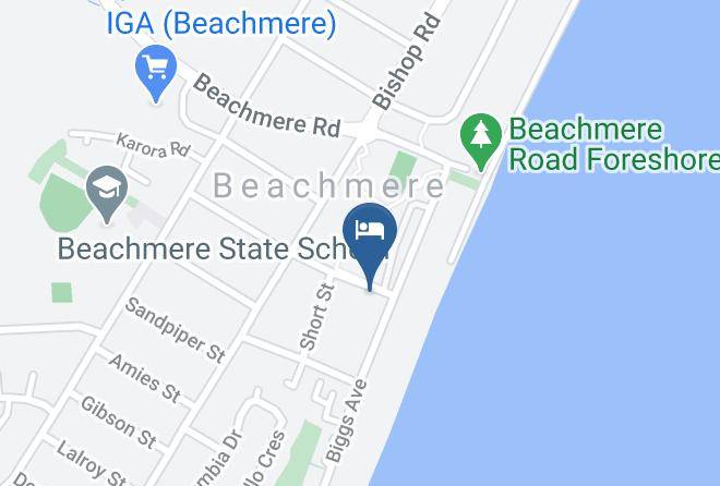 Moreton Bay - Beachmere Palms Motel Maps