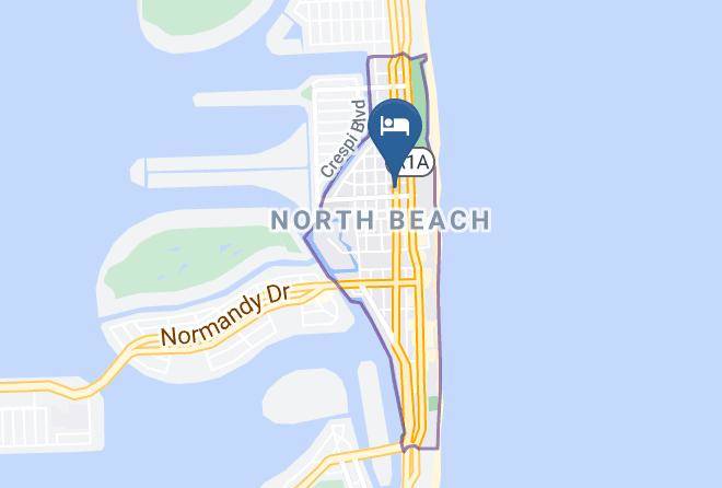 Miami Dade - Beachside All Suites Hotel Maps