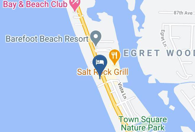 Beachside Condominiums And Hotel New Hotel Collection Map