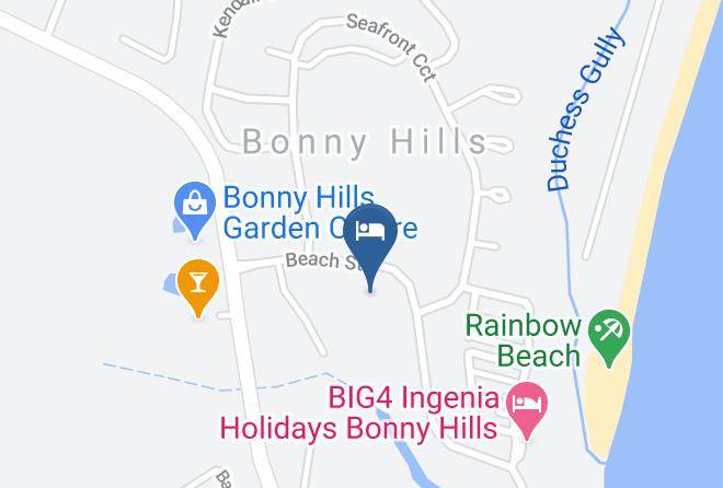 Port Macquarie Hastings - Beachside Hideaway Maps