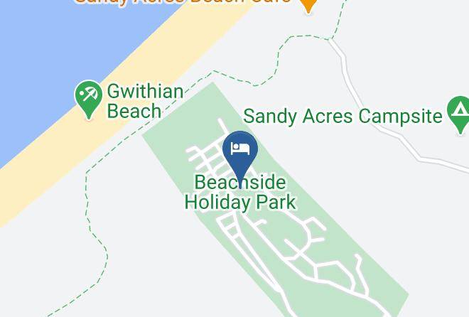 Cornwall - Beachside Holiday Park Maps