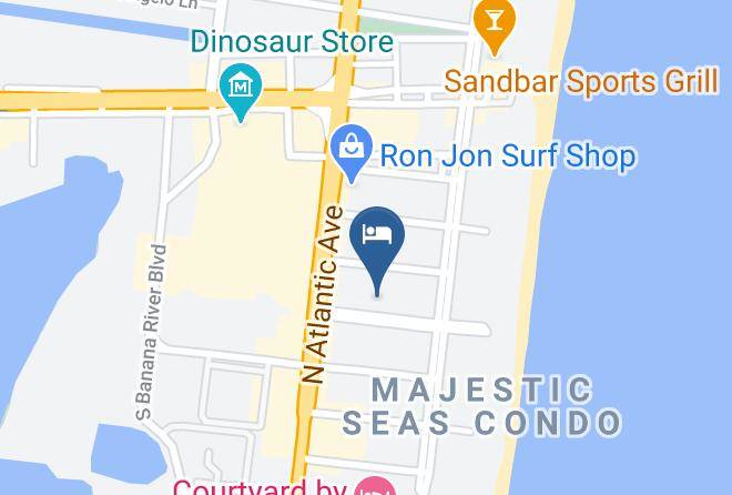 Brevard - Beachside Hotel & Suites Maps