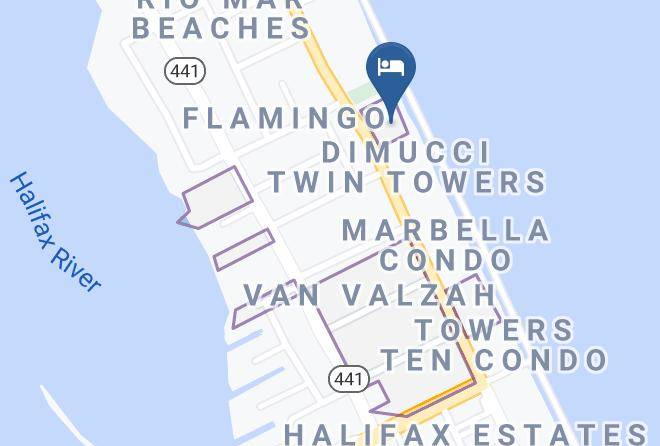 Beachside Hotel Map