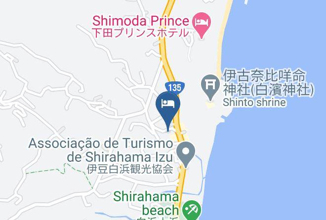 Shimoda City - Beachside Inn Shirahama Maps