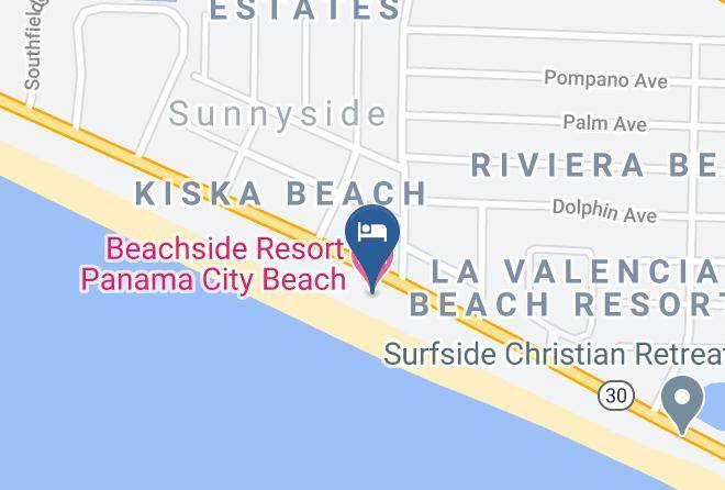 Bay - Beachside Resort Panama City Beach Maps