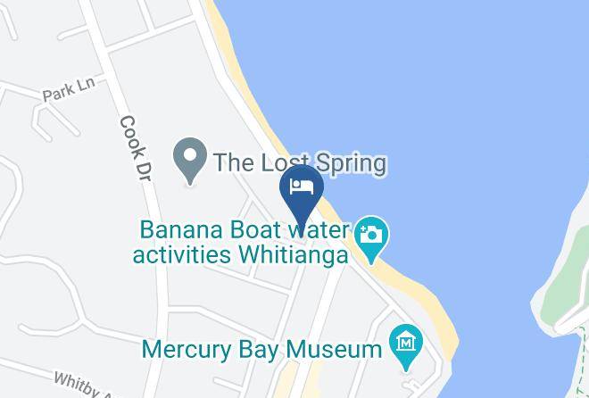 Thames Coromandel - Beachside Resort Whitianga Maps