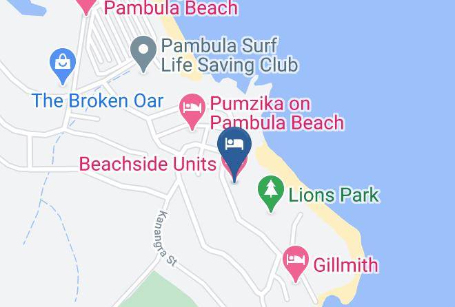 Bega Valley - Beachside Units Maps