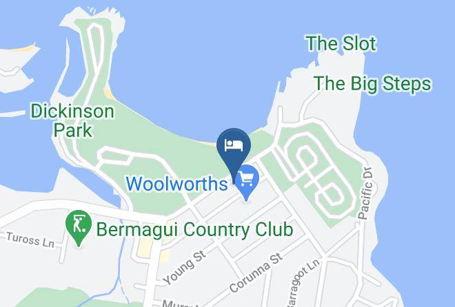 Bega Valley - Beachview Motel Maps