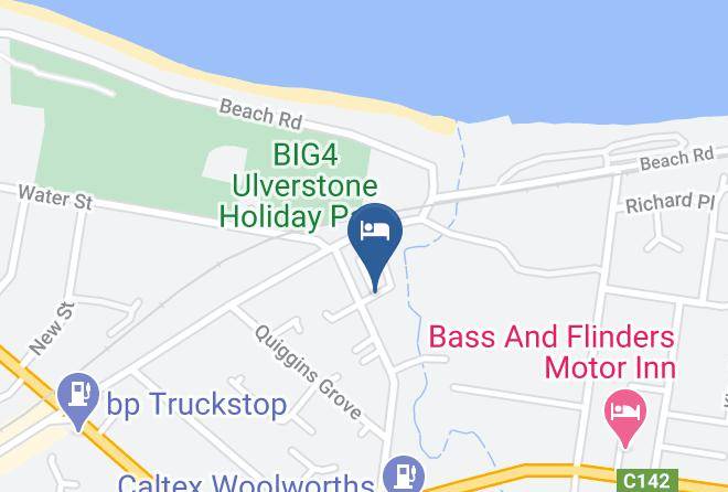 Central Coast - Beachway Motel & Restaurant Maps