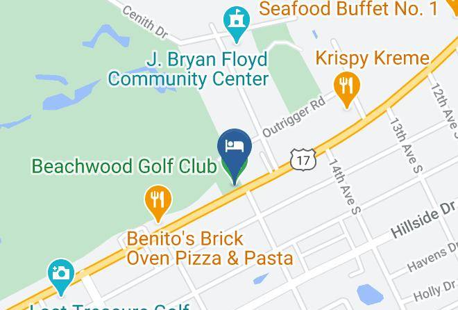 Beachwood Golf Club Map