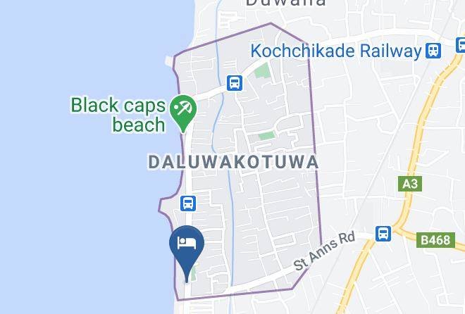 Colombo - Beacon Beach Hotel Maps
