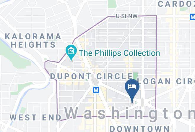 City Of Washington - Beacon Hotel Maps