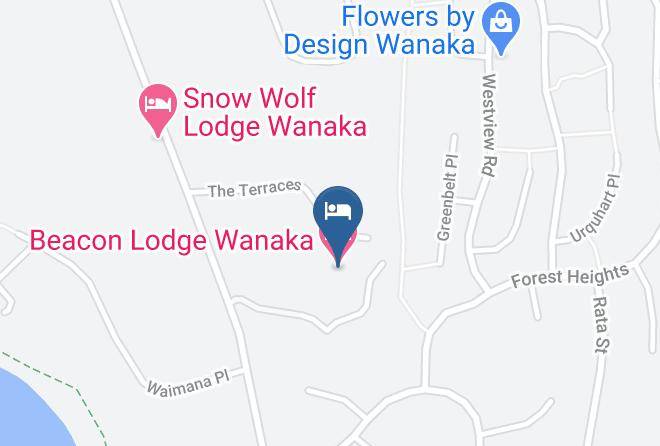 Queenstown Lakes - Beacon Lodge Wanaka Maps