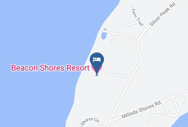 Beacon Shores Resort Map