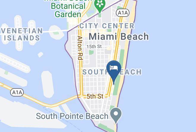 Miami Dade - Beacon South Beach Hotel Maps