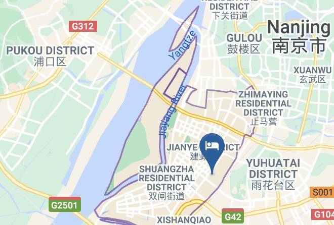 Nanjing - Beacon Star Hotel Nanjing Maps