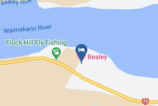 Bealey Hotel Map