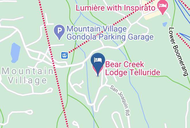 San Miguel - Bear Creek Lodge Telluride Maps