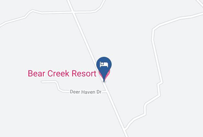 Sanders - Bear Creek Resort Maps