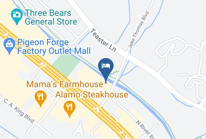 Sevier - Bear Crossing Condos Maps