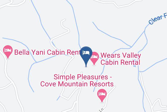 Sevier - Bear Haven Cove Mountain Resorts Maps