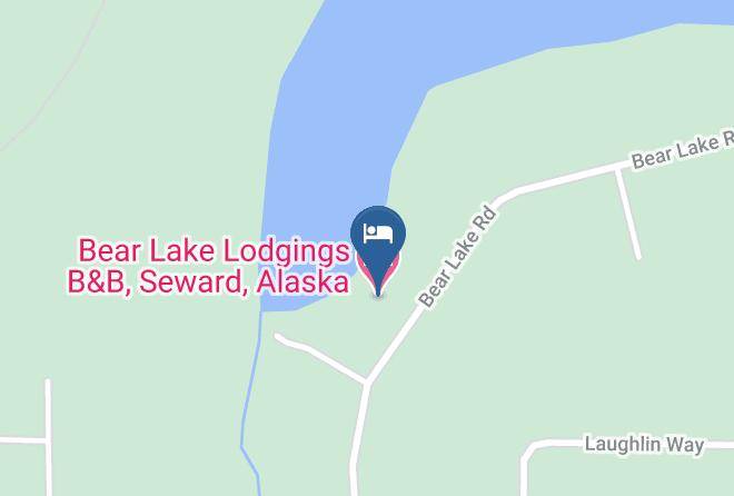 Kenai Peninsula Borough - Bear Lake Lodgings B&b Seward Alaska Maps