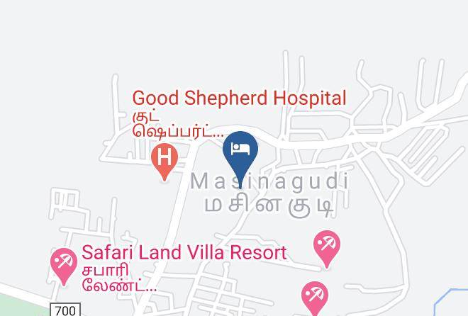 Ooty - Bear Mountain Jungle Resort Maps