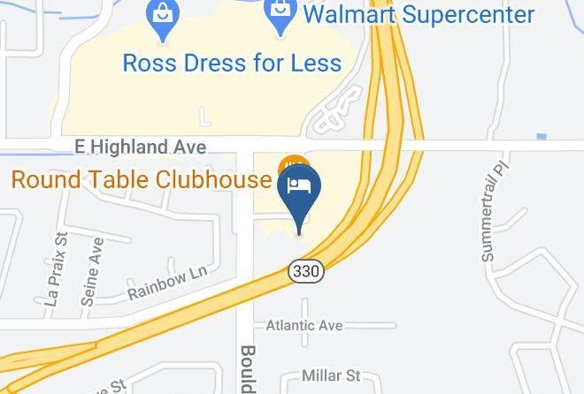 San Bernardino - Bear Springs Hotel Maps