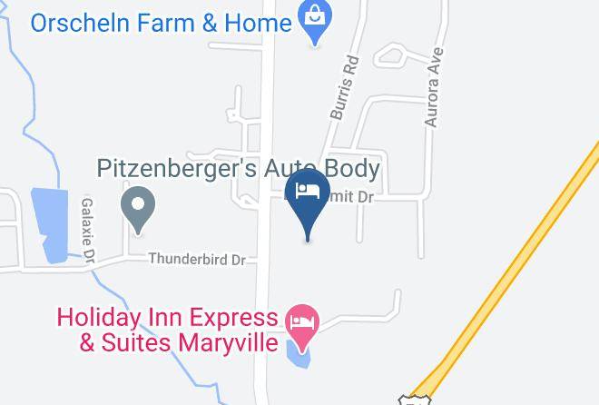 Nodaway - Bearcat Inn And Suites By Greentree Maps